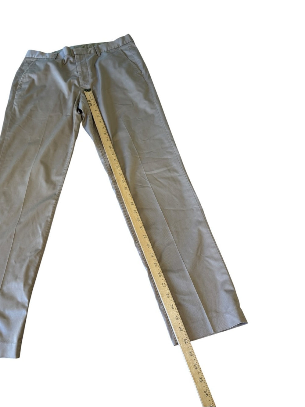 Bonobos Thursday Slim Beige Tan Chino Pants Men's sz 33x32(read) - Picture 8 of 11